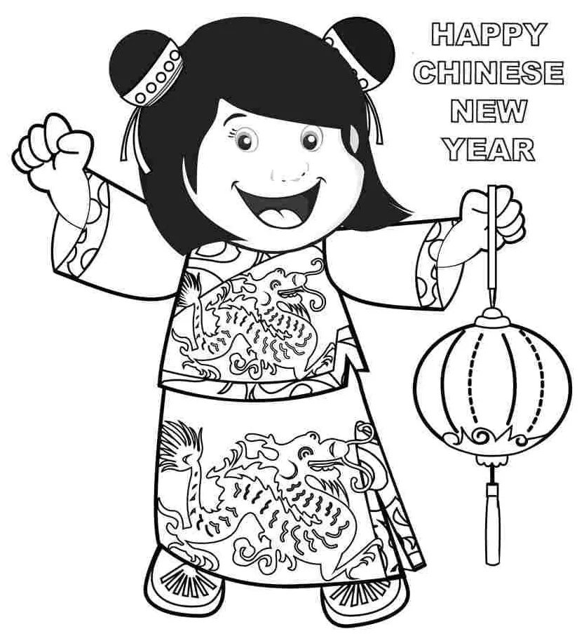 Gambar tahun baru cina yang dapat dicetak