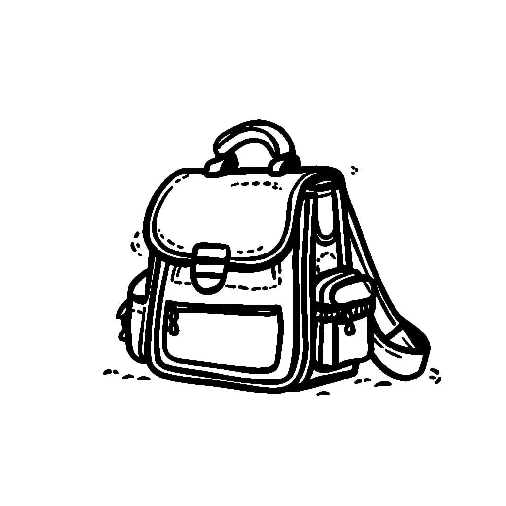 Tas sekolah biasa