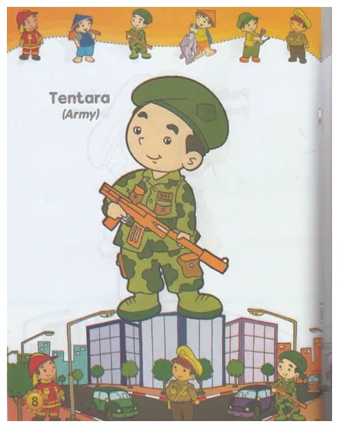 Detail Gambar Mewarnai Tentara Koleksi Nomer 24