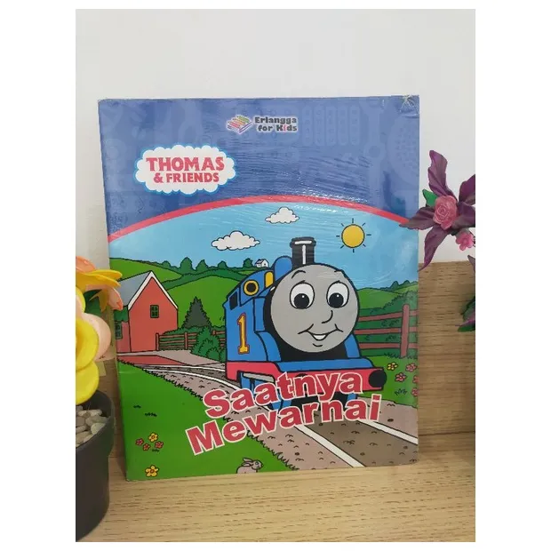 Jual thomas & friends saatnya mewarnai thomas dan teman teman shopee