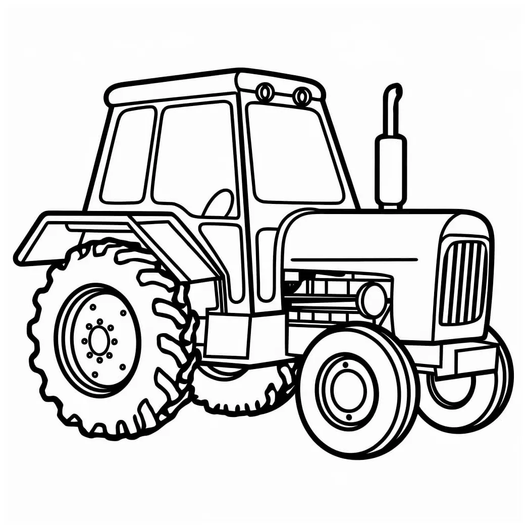 Gambar traktor biasa