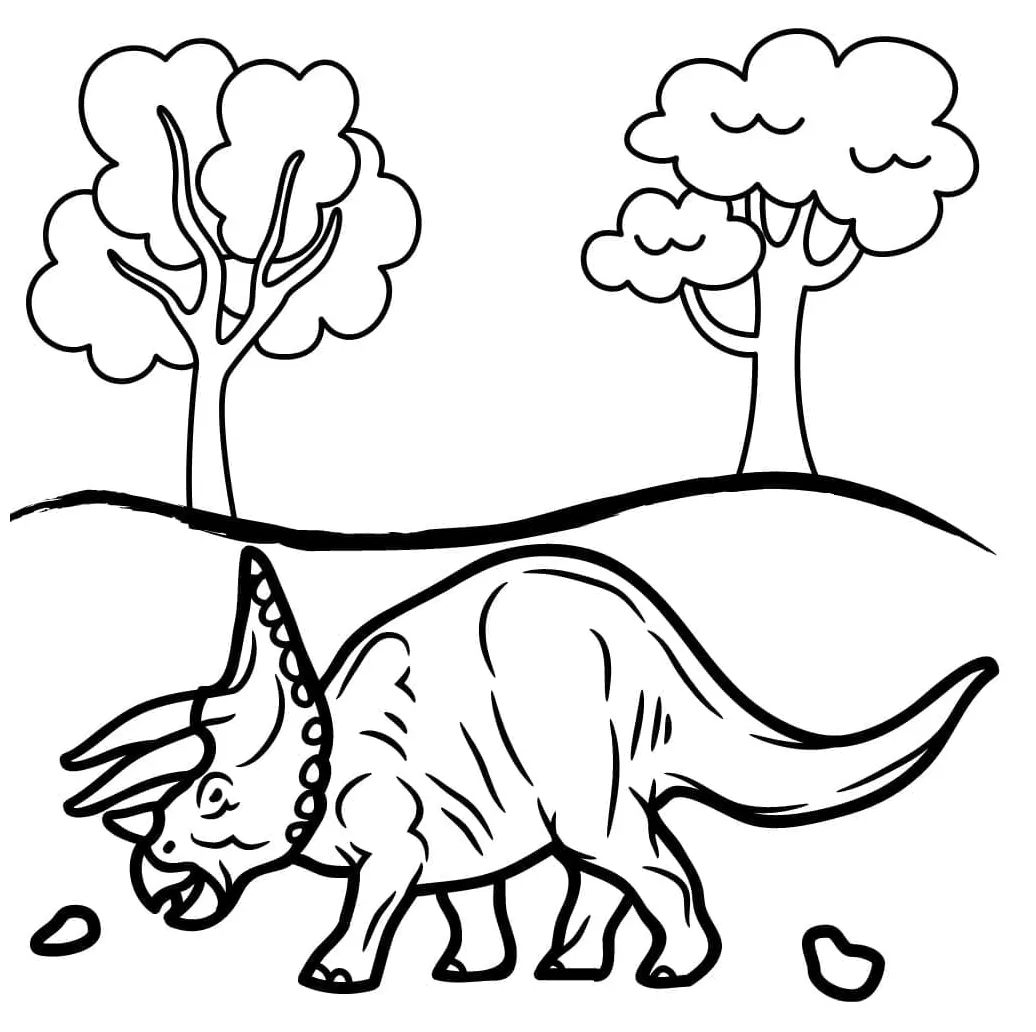 Jurassic world triceratops
