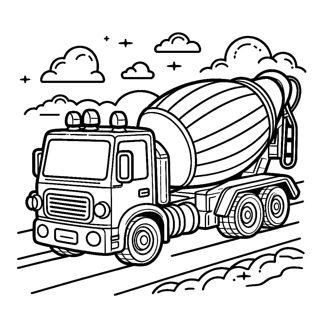 Truk Molen dan Awan