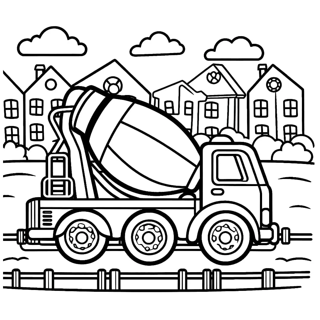 Truk Molen di Desa