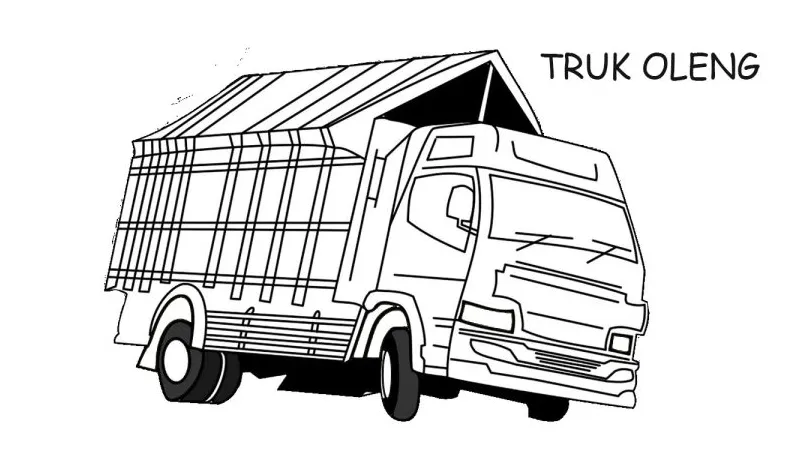 Mewarnai gambar truk oleng, kreativitas dan manfaat edukatif untuk anak