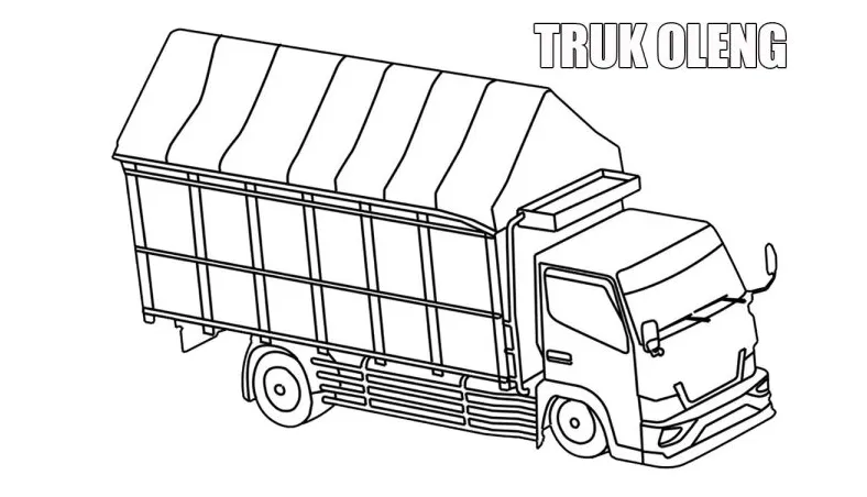 Mewarnai gambar truk oleng, kreativitas dan manfaat edukatif untuk anak