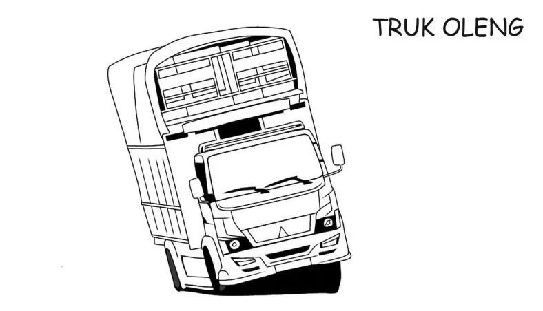 Mewarnai gambar truk oleng, kreativitas dan manfaat edukatif untuk anak