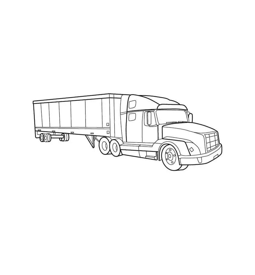 Truk kontainer