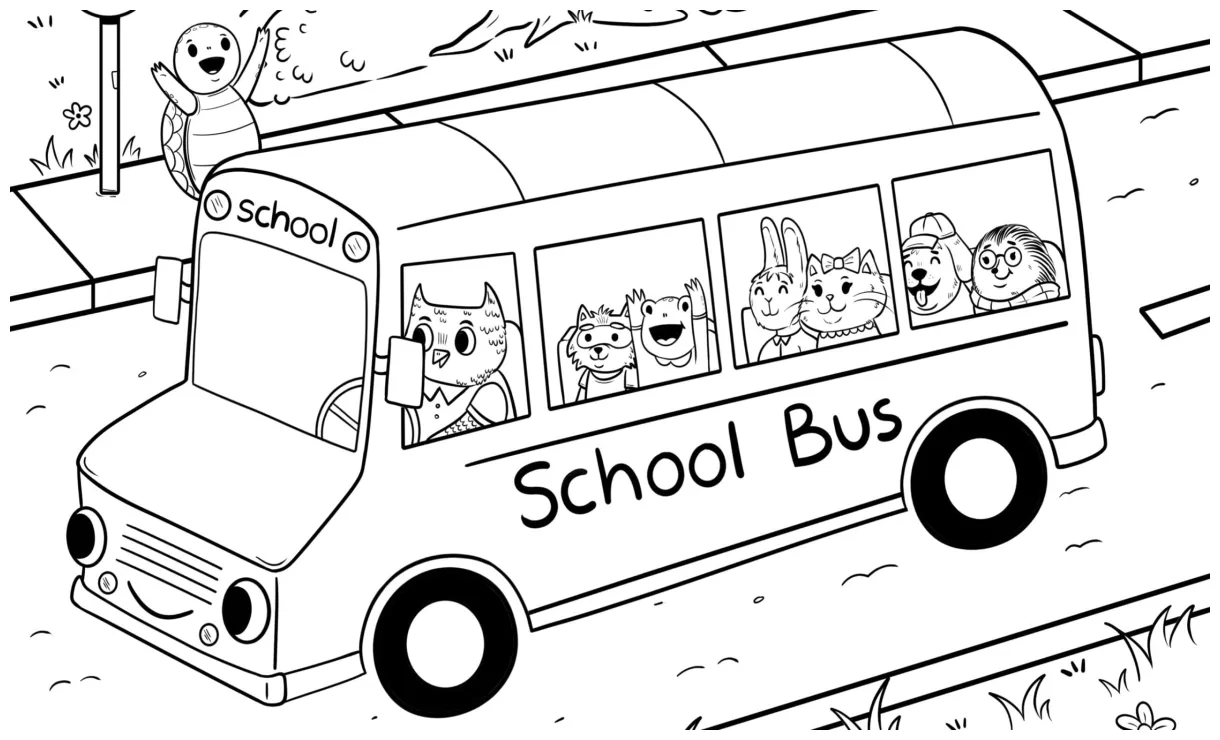 Kartun kembali ke sekolah