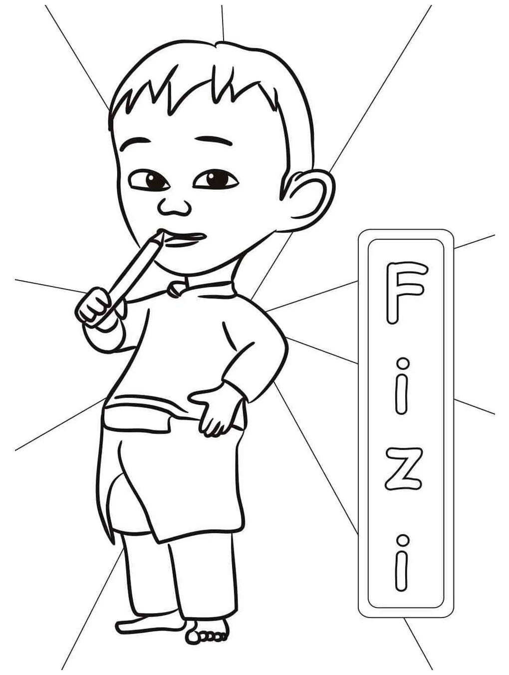 Fizi dari upin dan ipin