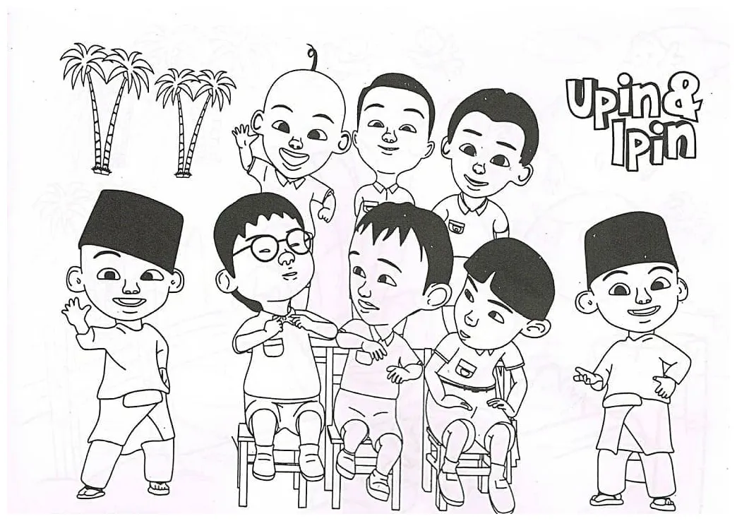Karakter upin & ipin