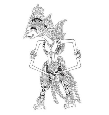 Mewarnai gambar wayang 55+ koleksi gambar