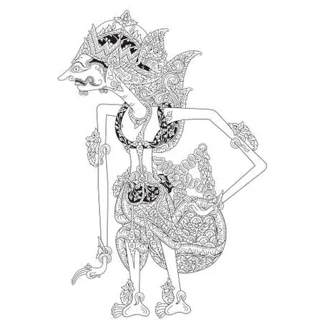 Mewarnai gambar wayang 55+ koleksi gambar