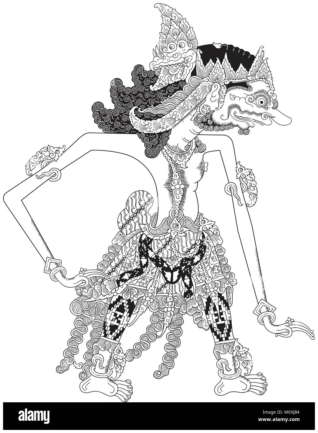 Gambar wayang mewarnai 57+ koleksi gambar